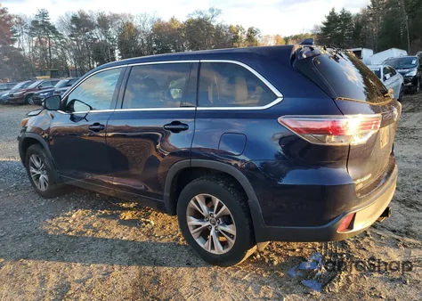 2016 Toyota Highlander Le from USA, damaged, VIN 5TDBKRFH2GS346305